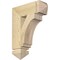 Ekena Millwork Imperial Arts & Crafts Rough Sawn Bracket, Douglas Fir, 4"W x 14"D x 18"H BKT04X14X18IMP03RDF - alternate 1